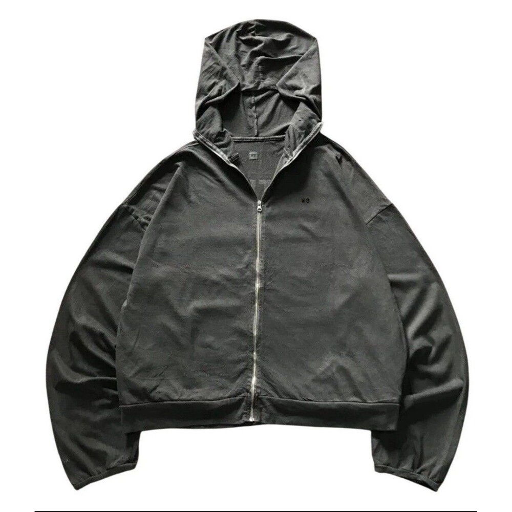 Yeezy x Vultures Zip-Up Hoodie – Black – Size 3
